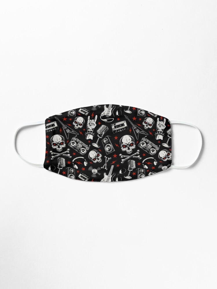 Alternate view of Heavy Metal, Concert, Music Festival, Hard Rock Gift Mask