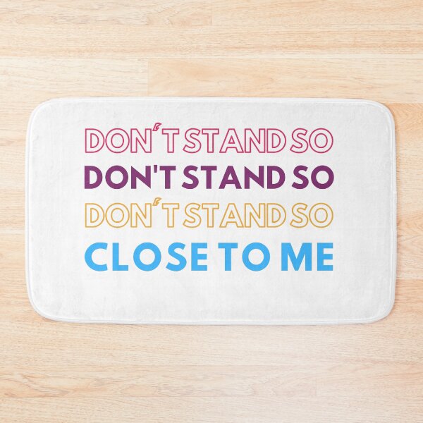 Item preview, Don't Stand So Close to Me Mask - Face Mask designed and sold by YourgiftShop.