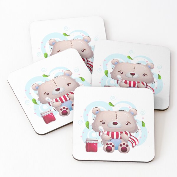 Item preview, Sick bear designed and sold by Anna Koneva.