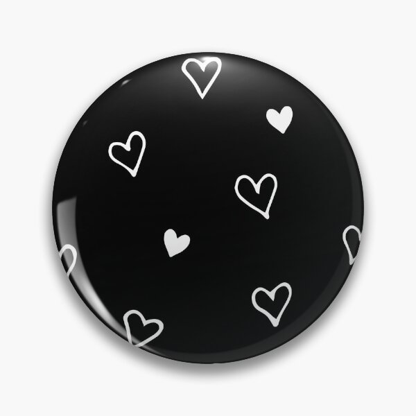 Item preview, Doodle corazones en negro designed and sold by soyon.