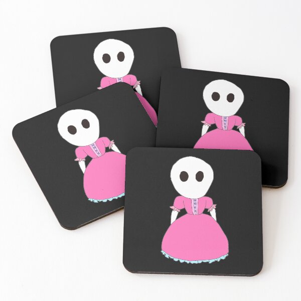 Item preview, Funny cute alien (ghost) wearing a frock (dress)  designed and sold by Sujitmone.