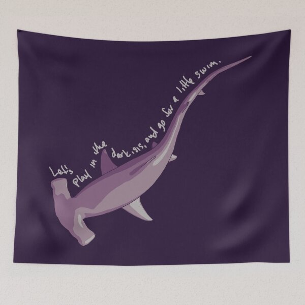 Item preview, Shark Series - Let’s Play In The Dark - Text designed and sold by babygunz47.