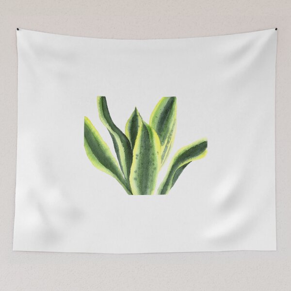 Item preview, Snake Plant watercolor designed and sold by mhailittlearts.