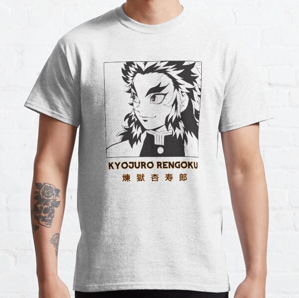 KYOJURO RENGOKU - Demon Slayer - White Version Classic T-Shirt