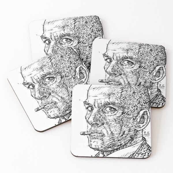Item preview, VLADIMIR MAYAKOVSKY ink portrait.1 designed and sold by lautir.