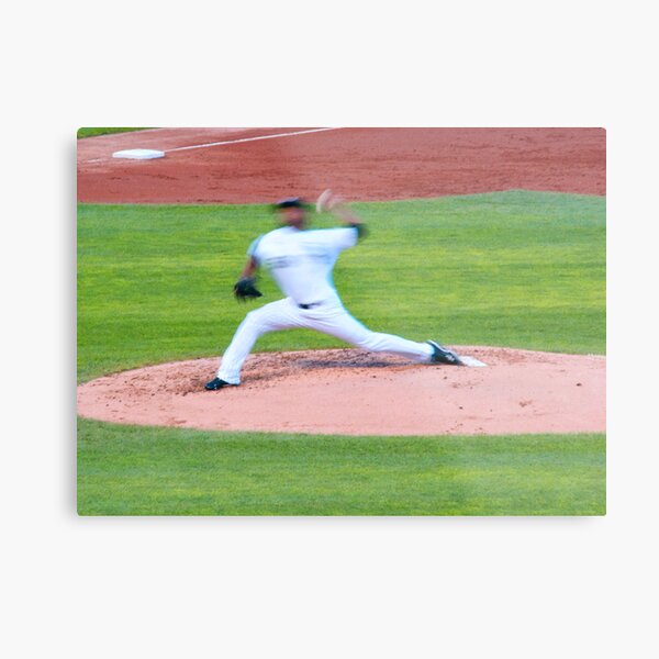 The Fast Ball Metal Print
