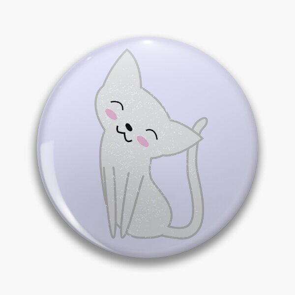 Item preview, Cute White Cat designed and sold by SubtleSplit.