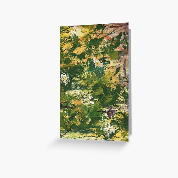 BURST OF FLOWERS Greeting Card