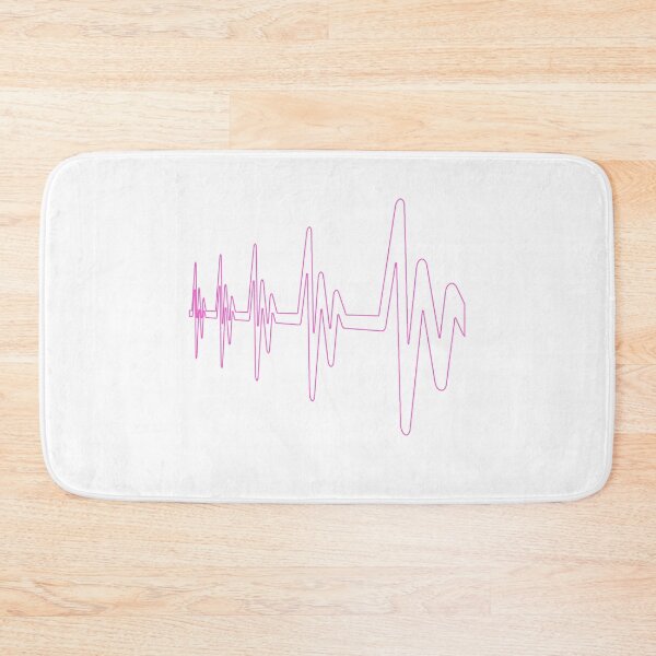Item preview, Heartbeat pink designed and sold by frankuffmann.