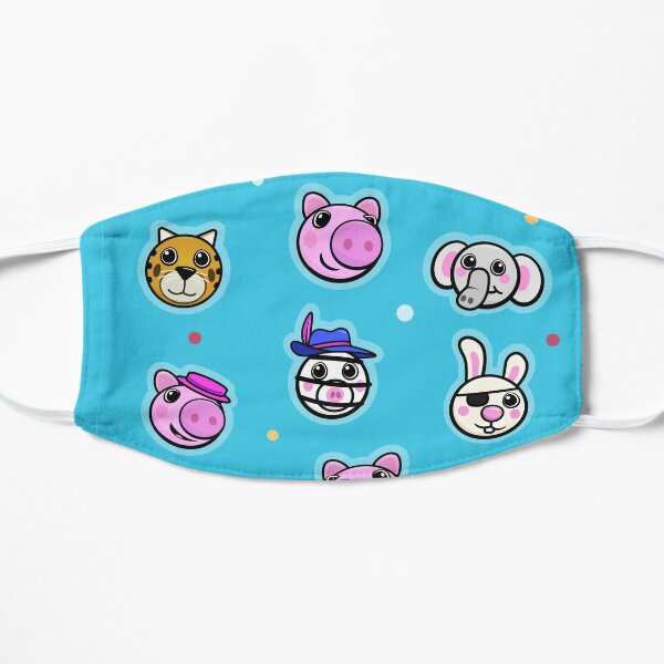 Roblox Piggy Face Masks Redbubble - robux roblox piggy plush