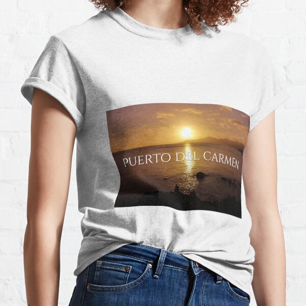 Puerto del Carmen (Playa Grande) Lanzarote by SmileMoreAgain Classic T-Shirt