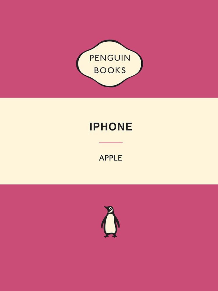 Iphone Penguin Classic Case - Pink by tinyloud
