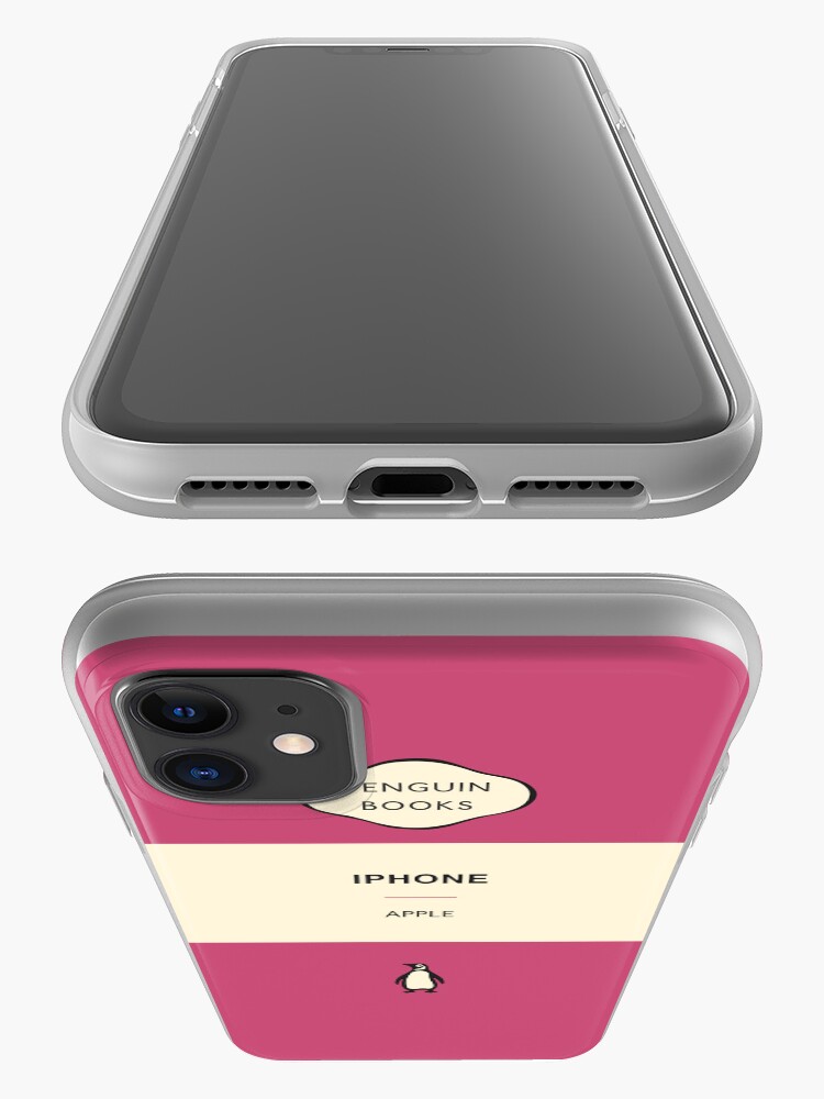 Alternate view of Iphone Penguin Classic Case - Pink iPhone Case & Cover
