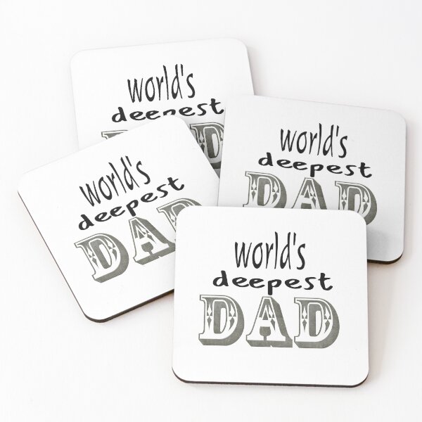 Item preview, Worlds Deepest Dad designed and sold by Crazy shop.