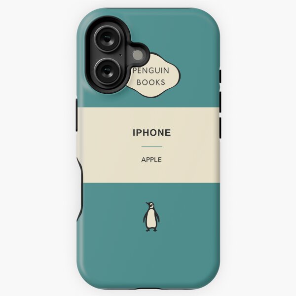 Item preview, Iphone Penguin Classic Case - Aqua designed and sold by Simon Westlake.