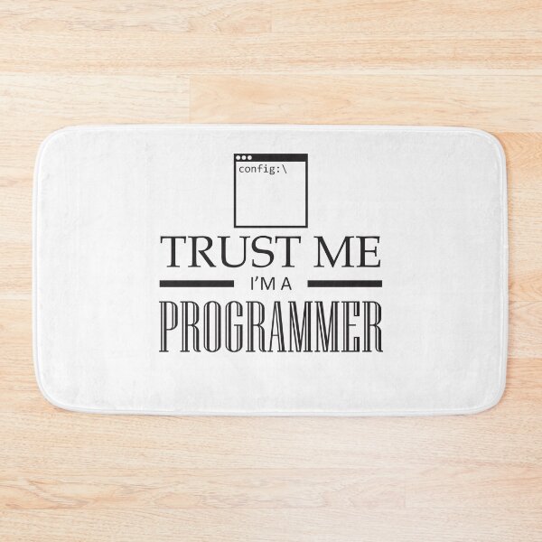 Item preview, Trust me I'm a programmer designed and sold by Schmuddelshirt.