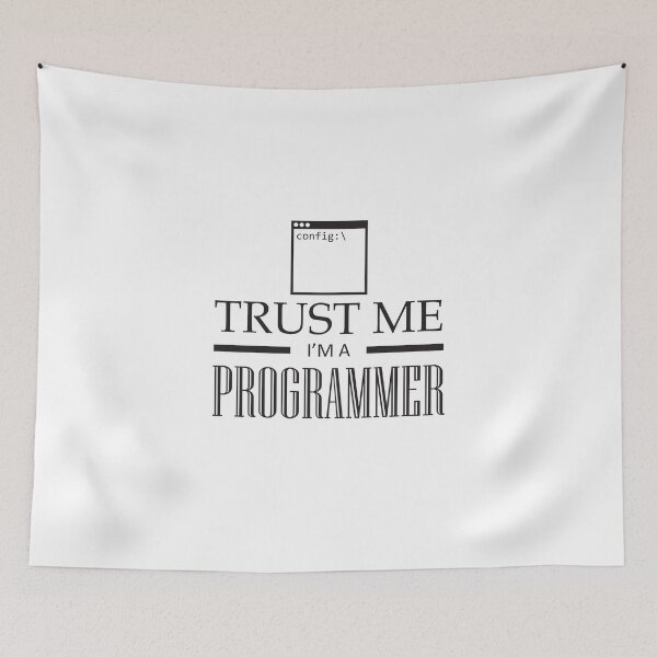 Item preview, Trust me I'm a programmer designed and sold by Schmuddelshirt.
