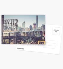 7 Train and Silvercup Studios Postcards