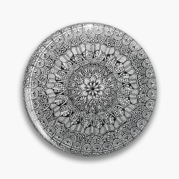 Item preview, Hand drawn mandala - Katalina designed and sold by Augras-art.