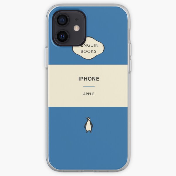 Iphone Penguin Classic Case Blue iPhone Soft Case
