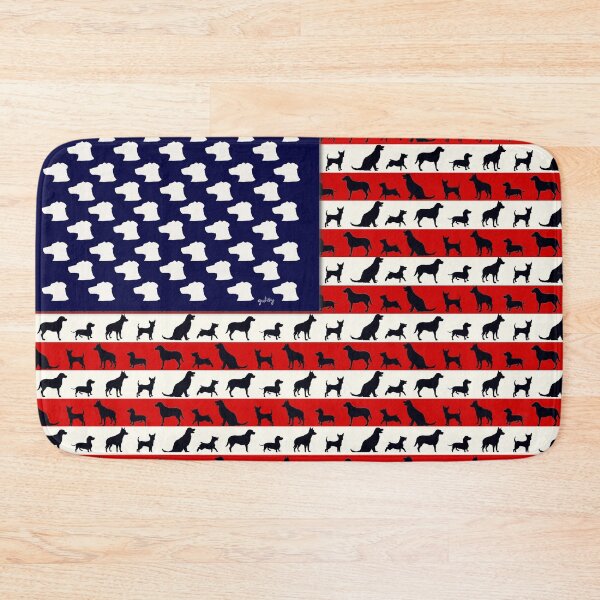 Item preview, Dog Flag designed and sold by Paintings by gretzky.