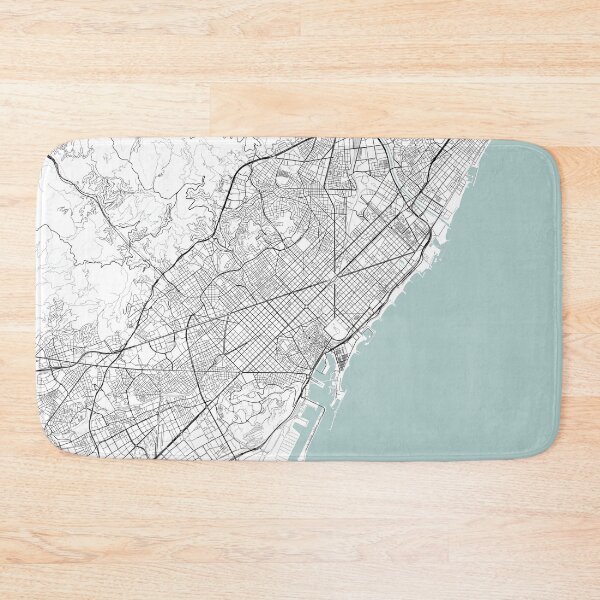 Item preview, Barcelona City Map designed and sold by JLCDesign.