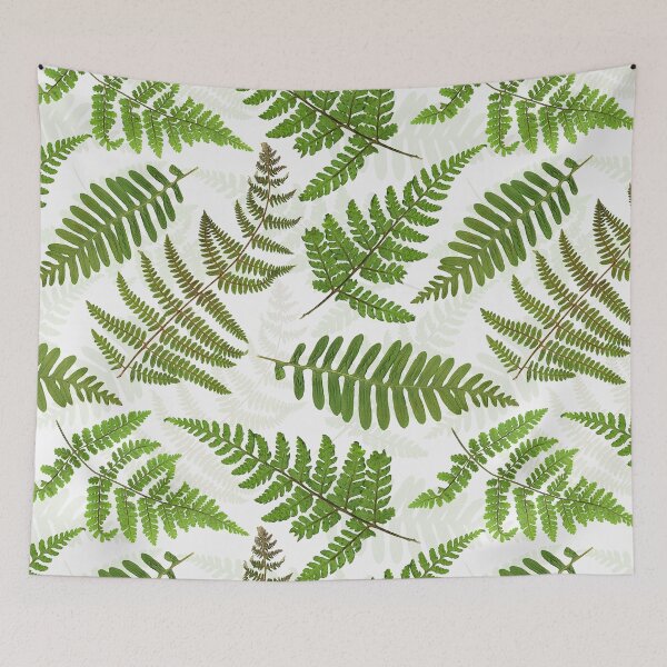 Item preview, Dried Pressed Fern Leaves Botanical Garden Nightgarden designed and sold by UtArt.