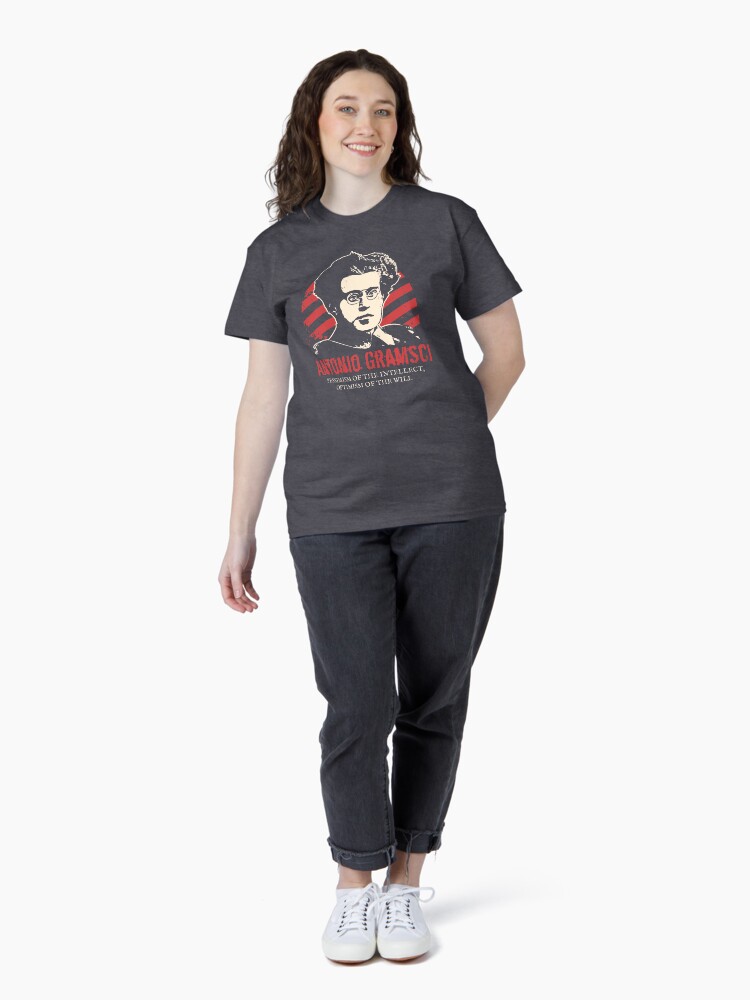 Thumbnail 4 von 7, Classic T-Shirt, Antonio Gramsci designt und verkauft von radvas.