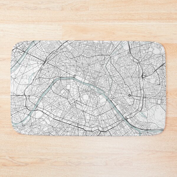 Item preview, Paris City Map designed and sold by JLCDesign.