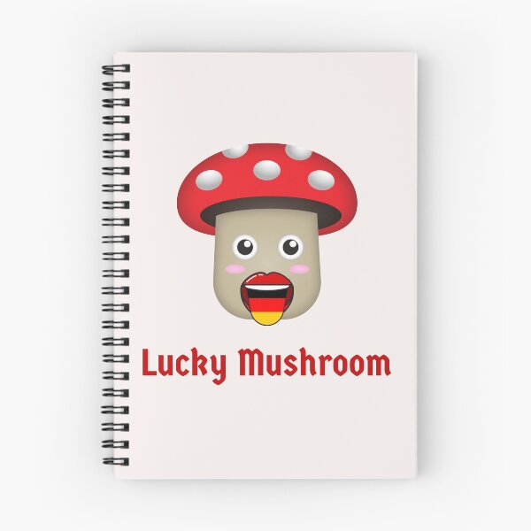Item preview, Glückspilz Lucky Devil Lucky Mushroom German Wordplay  designed and sold by Time4German.