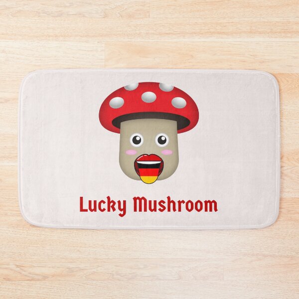 Item preview, Glückspilz Lucky Devil Lucky Mushroom German Wordplay  designed and sold by Time4German.
