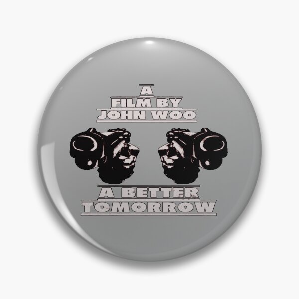 Item preview, A Better Tomorrow Black Outline - Chow  Yun Fat - John Woo - Ti Lung - Hong Kong Action designed and sold by 108dragons.