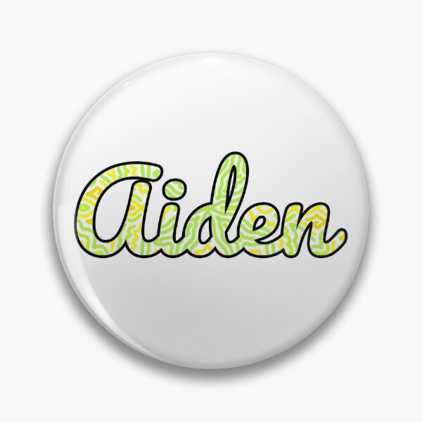 Item preview, Aiden Handwritten Name designed and sold by inknames.