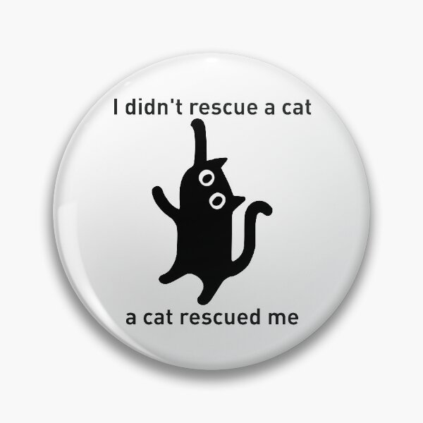 Item preview, I Didn't Rescue A Cat A Cat Rescued Me Shirt / Cat Rescue Shirt / Cat Dad / Cat Mom designed and sold by jozefds.