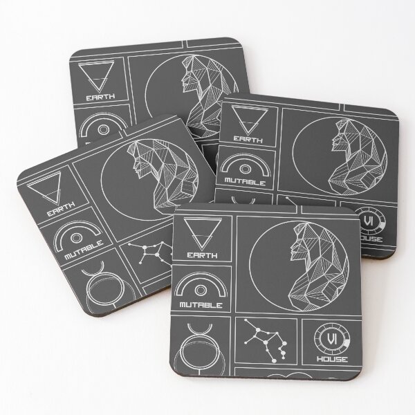 Item preview, Virgo Profile - Zodiac Signs designed and sold by alcateiaart.