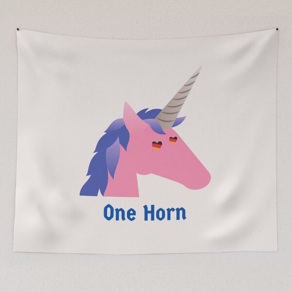 Item preview, Einhorn Unicorn German Heart Eyes Wordplay  designed and sold by Time4German.