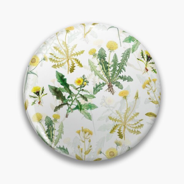 Item preview, Midsummer Botanical Wildflower Dandelion Meadow Garden Nightgarden designed and sold by UtArt.
