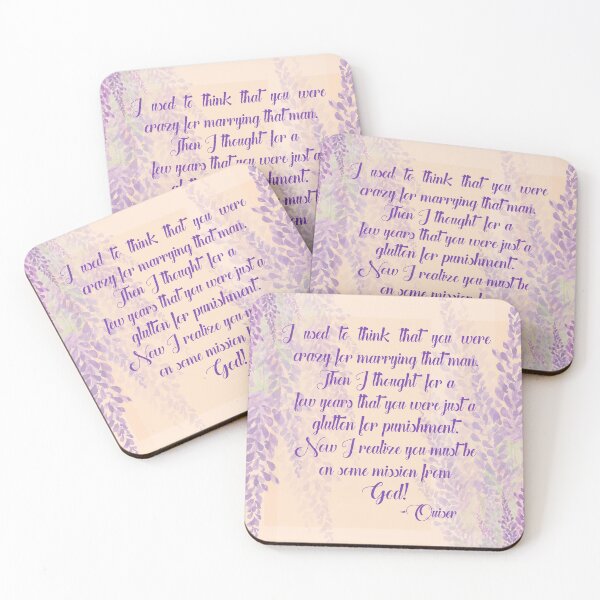 Item preview, Steel Magnolias Ouiser Mission from God Funny Movie Quote about Men designed and sold by gunsnhoney.