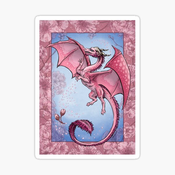 The Dragon of Spring Sticker