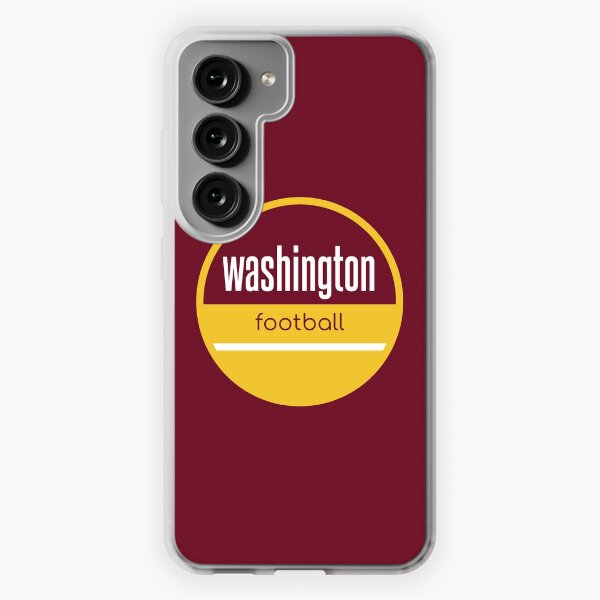 Washington Commanders Personalized Endzone Plus Design Galaxy Clear Phone  Case