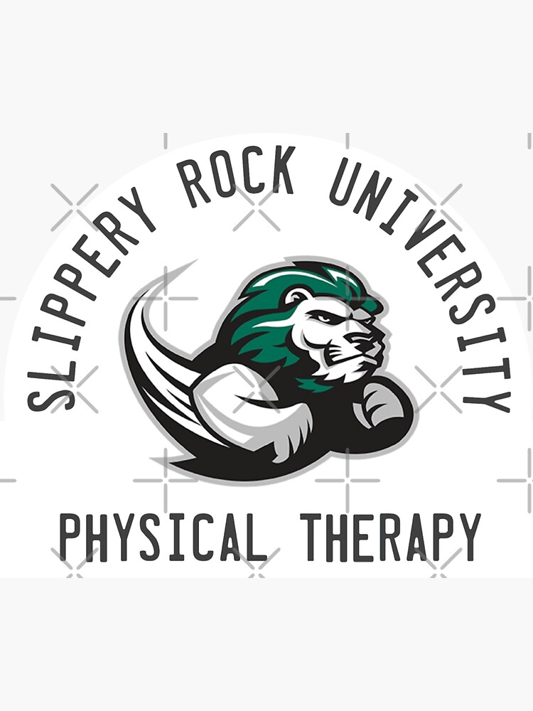"Slippery Rock University Physical Therapy" Sticker for Sale by