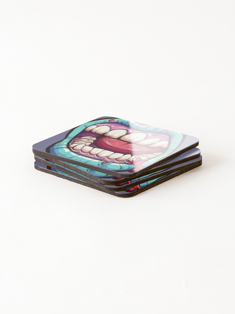 Thumbnail 4 of 5, Coasters (Set of 4), Grrr designed and sold by Rusembell.