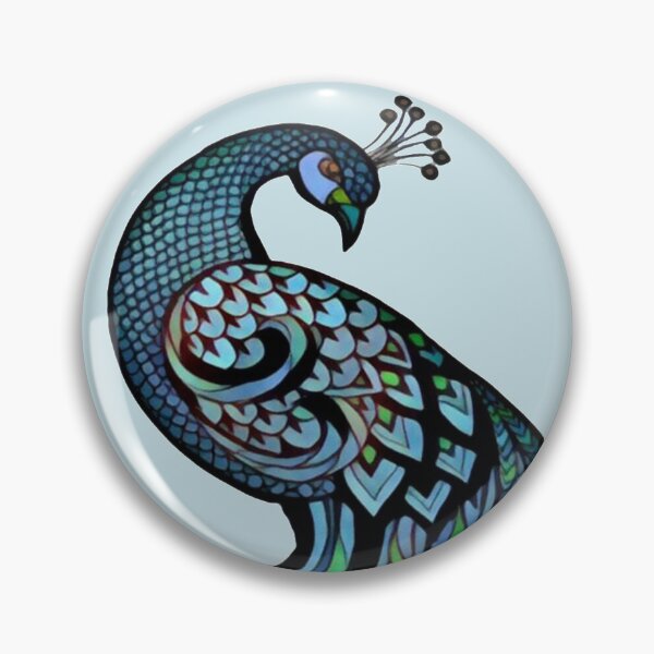 Artikelvorschau, Elegante Pfau-Kunst entworfen und verkauft von Alondra.