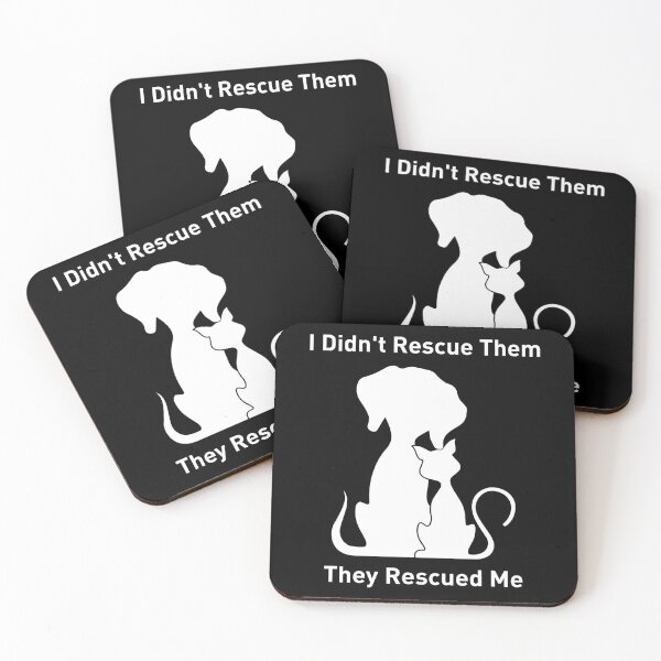 Item preview, I Didn't Rescue Them They Rescued Me Shirt / Cat Rescue Shirt / Dog rescue Shirt / Father's Day designed and sold by jozefds.