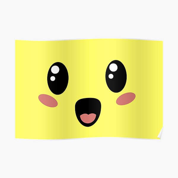 Pikachu Face Posters Redbubble