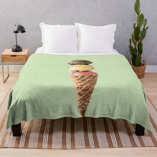 Item preview, Ice cream cone vintage with Raspberry, Mango, and Cocholate designed and sold by Fakron Jamalin.