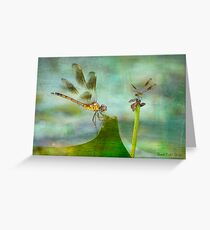 Dragonfly Fantasy Greeting Card
