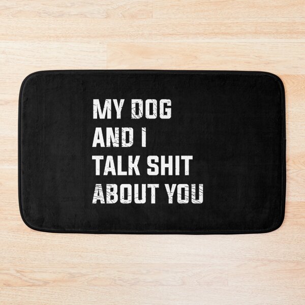 Item preview, My dog and I talk shit about you Me Shirt / Cat Rescue Shirt / Dog rescue Shirt / Father's Day designed and sold by jozefds.