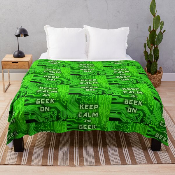 Item preview, KEEP CALM and GEEK ON Nerdy Gift designed and sold by talisman66.