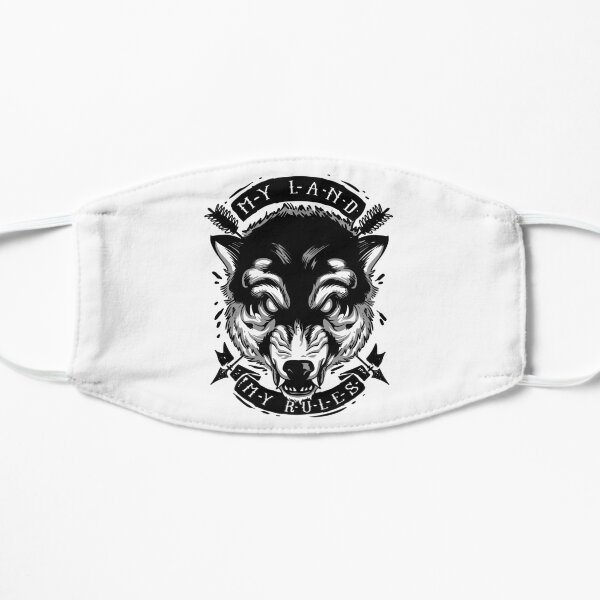 My land my rules Flat Mask